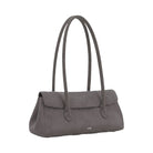 JW PEI Solenne Faux Suede East West Shoulder Bag Taupe