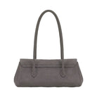 JW PEI Solenne Faux Suede East West Shoulder Bag Taupe