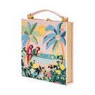 JW PEI Taya Tropical Parrot Pattern Book Shape Clutch Bag Pink