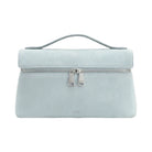 JW PEI Thea Faux Suede Top Handle Bag Light Blue