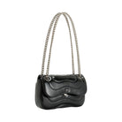 JW PEI Tina Quilted Chain Crossbody Black