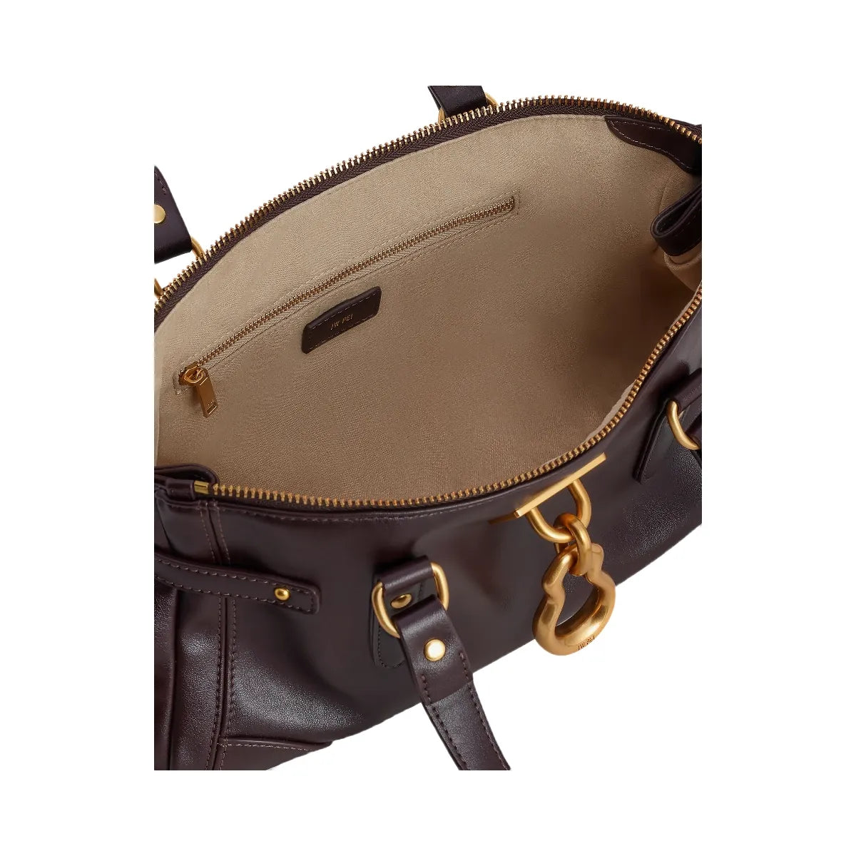 JW PEI Yvette Elongated Tote Bag Dark Brown