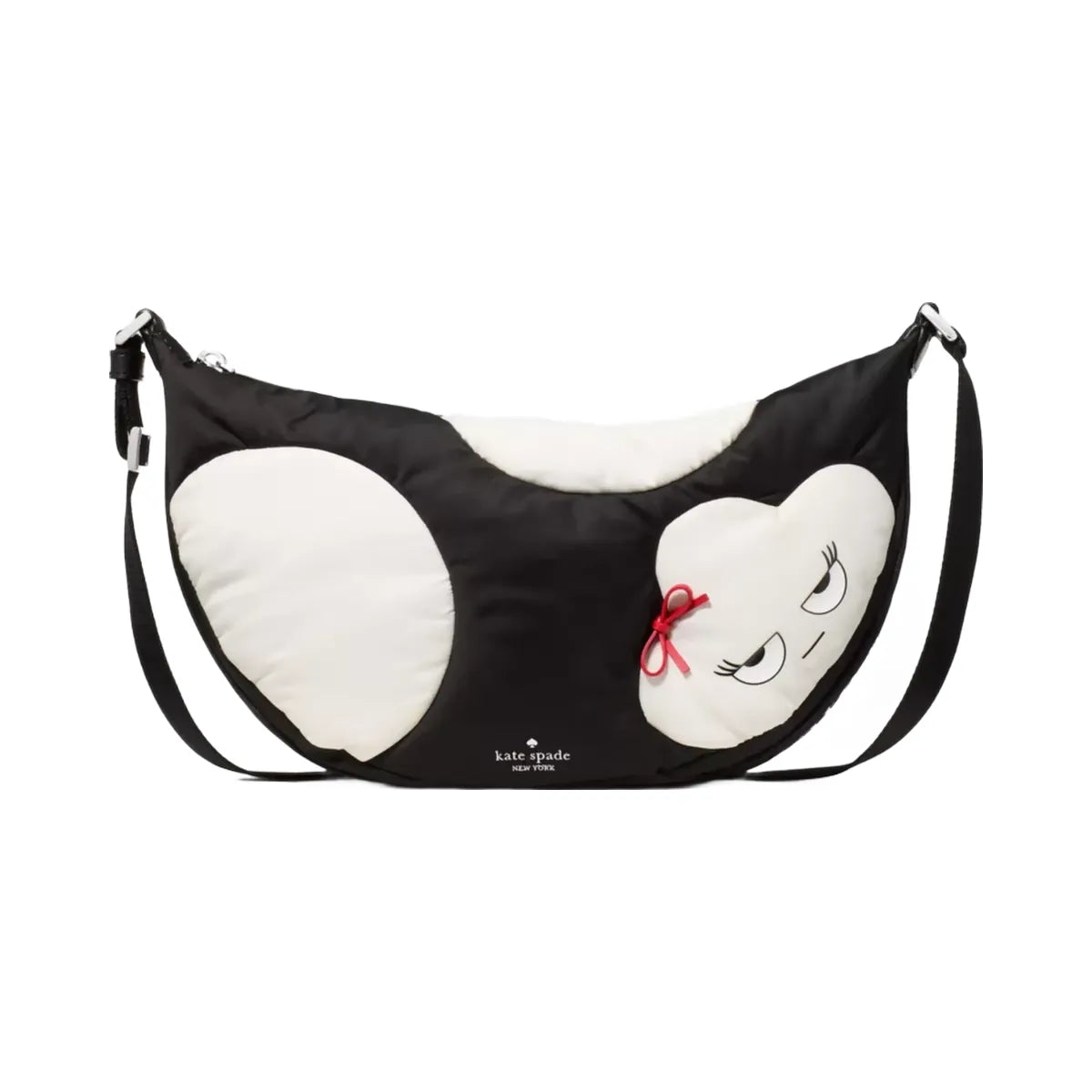 Kate Spade Carter Monsters Sling Crossbody Bag Black Multi