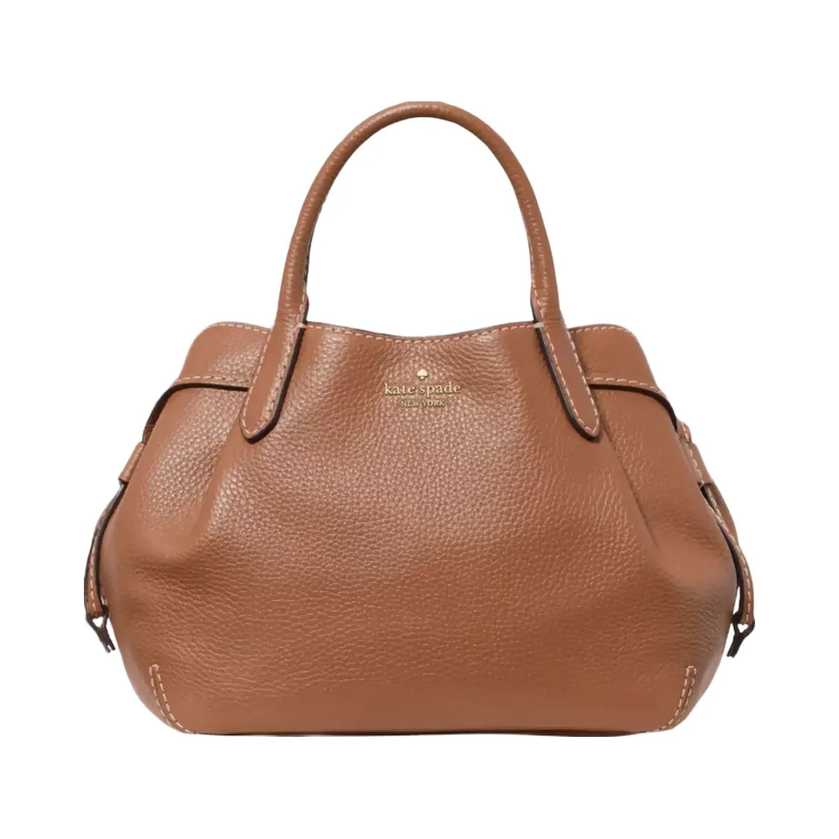 Kate Spade Dumpling Satchel Bag Warm Gingerbread