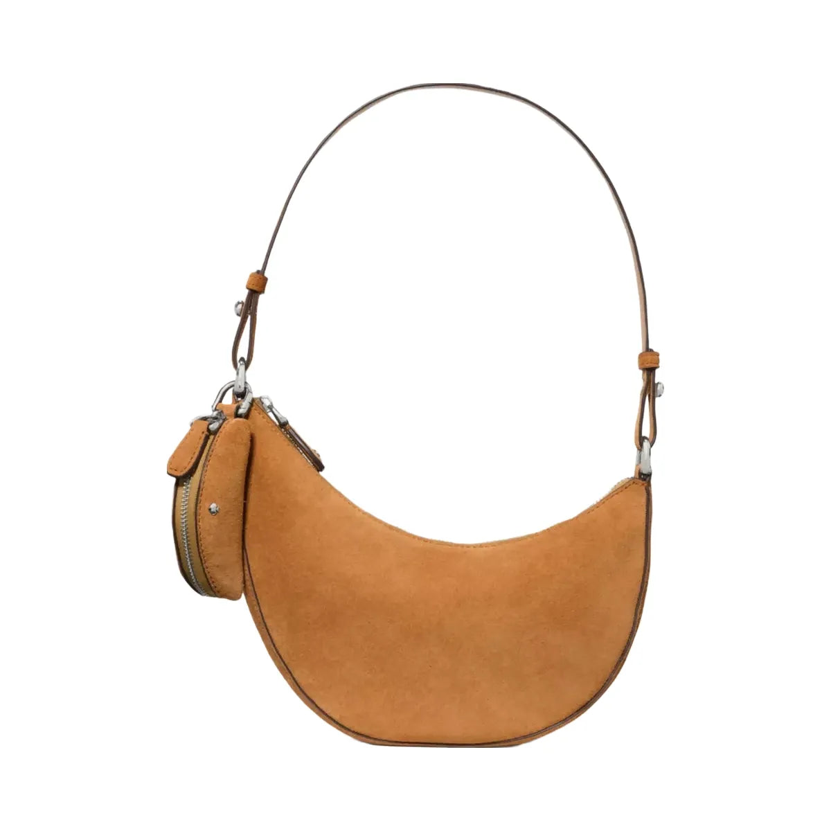 Kate Spade Duo Suede Mini Shoulder Bag Garden Soil