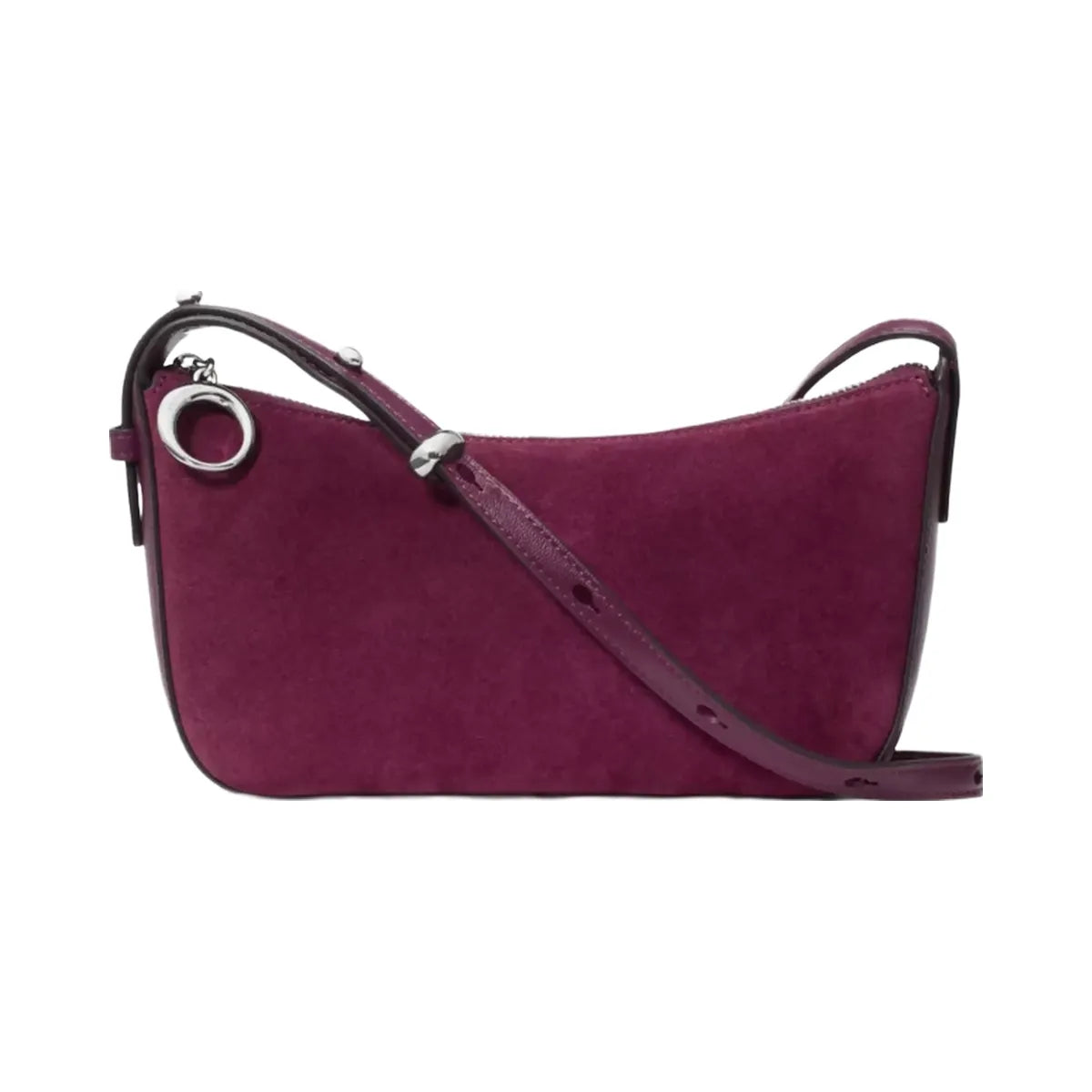 Kate Spade Halo Suede Crossbody Purple Agate