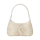 Kate Spade Kayla Snake Embossed Shoulder Bag Natural Multi