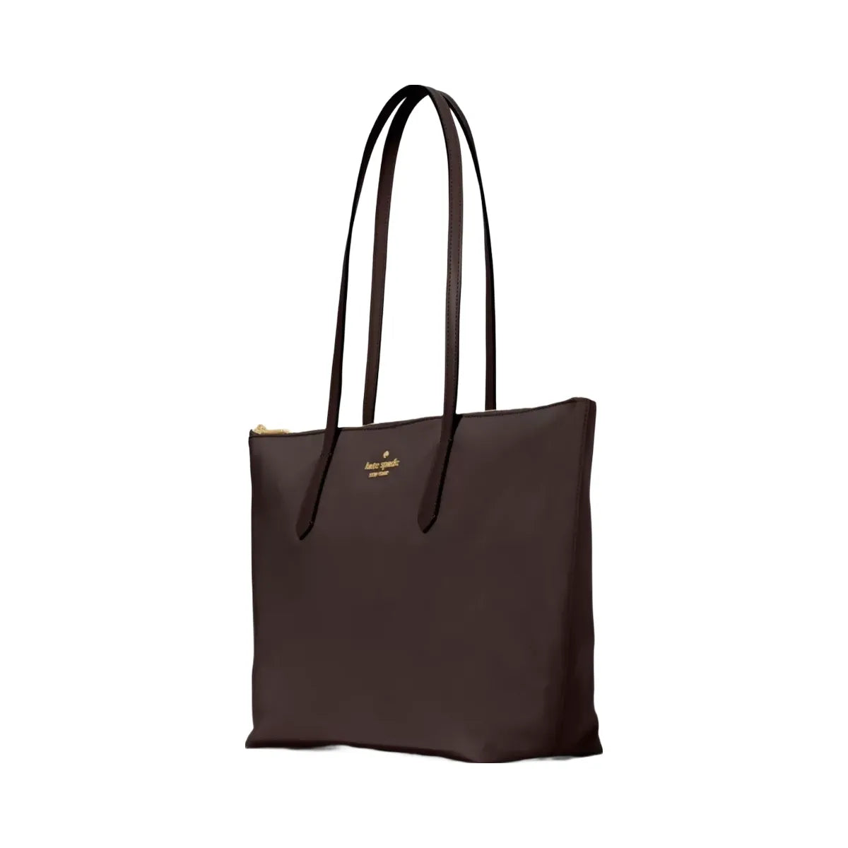Kate Spade Kitt Ksnyl Tote Bag Hot Fudge