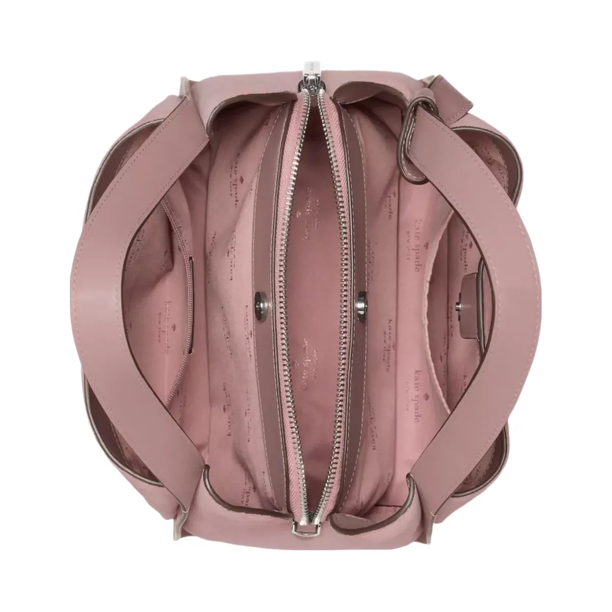 Kate Spade Knott Suede Carryall Bag Dusk Rose
