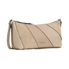 Kate Spade Lenox Suede Mix Mini Crossbody Bag Timeless Taupe Multi