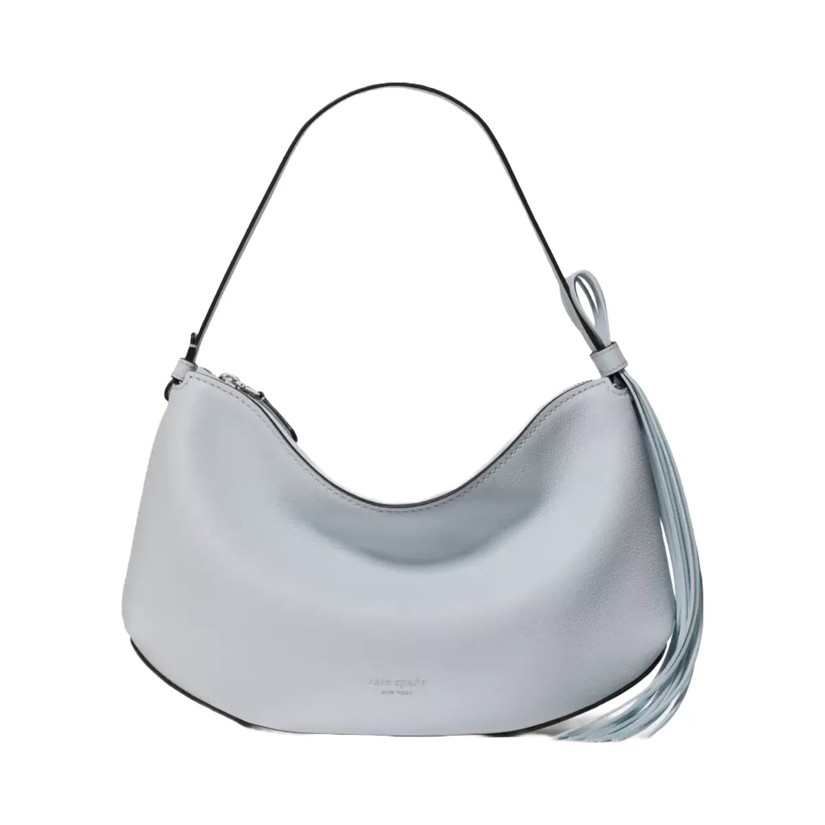 Kate Spade Loop Fringe Strap Shoulder Bag Pale Sapphirine