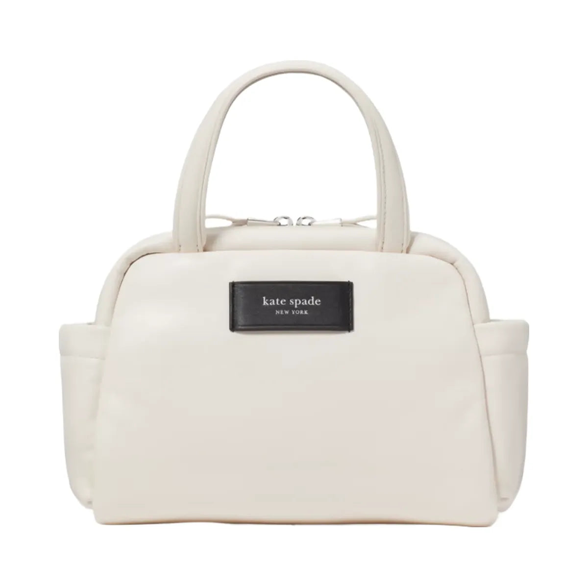 Kate Spade Puffed Satchel Parchment