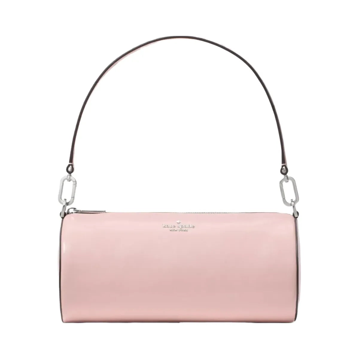 Kate Spade Roulette Glazed Leather Medium Shoulder Bag Tutu Pink
