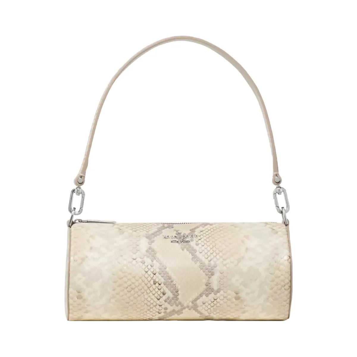 Kate Spade Roulette Snake Embossed Crossbody Bag Natural Multi