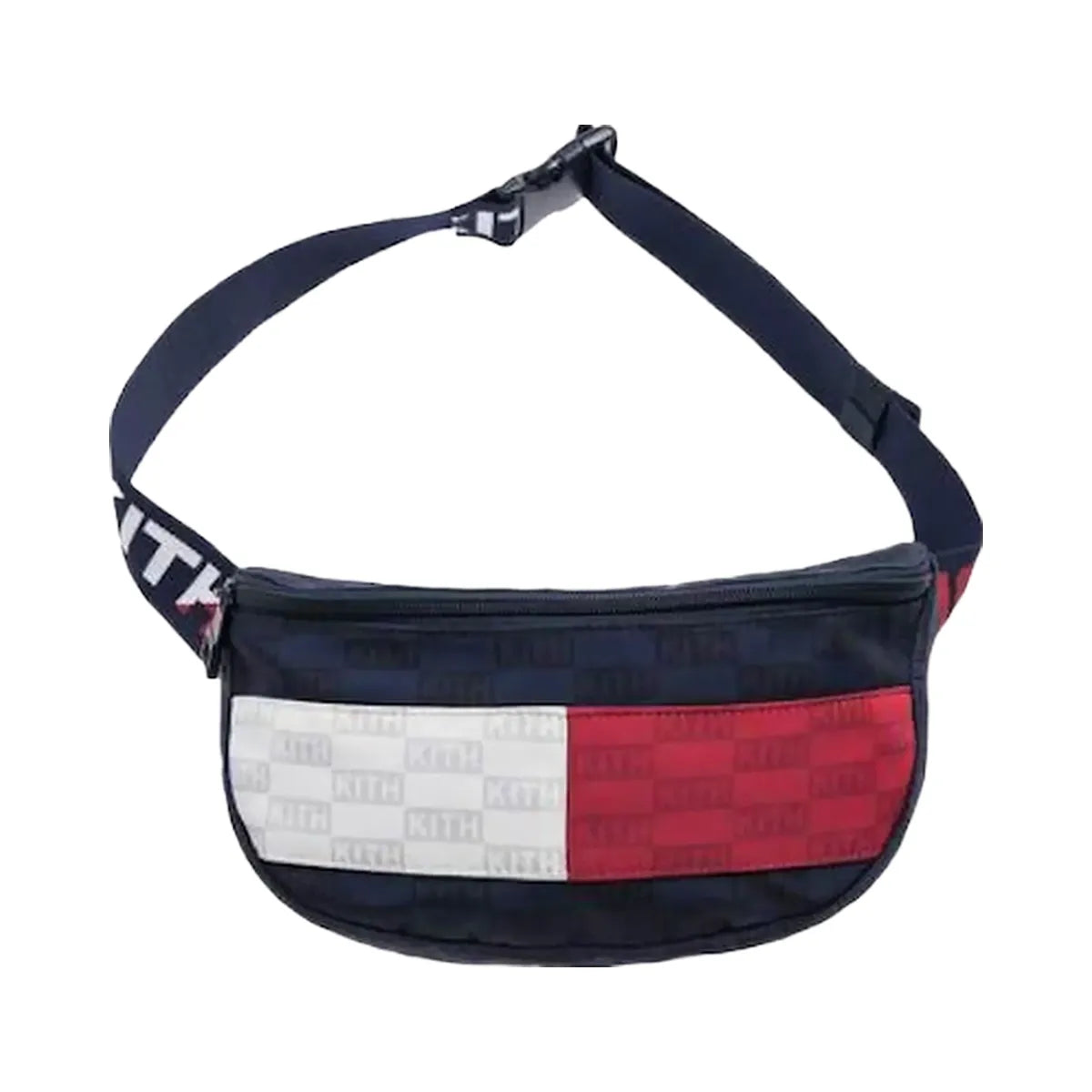 Kith X Tommy Hilfiger Badge Cross Body Bag Navy