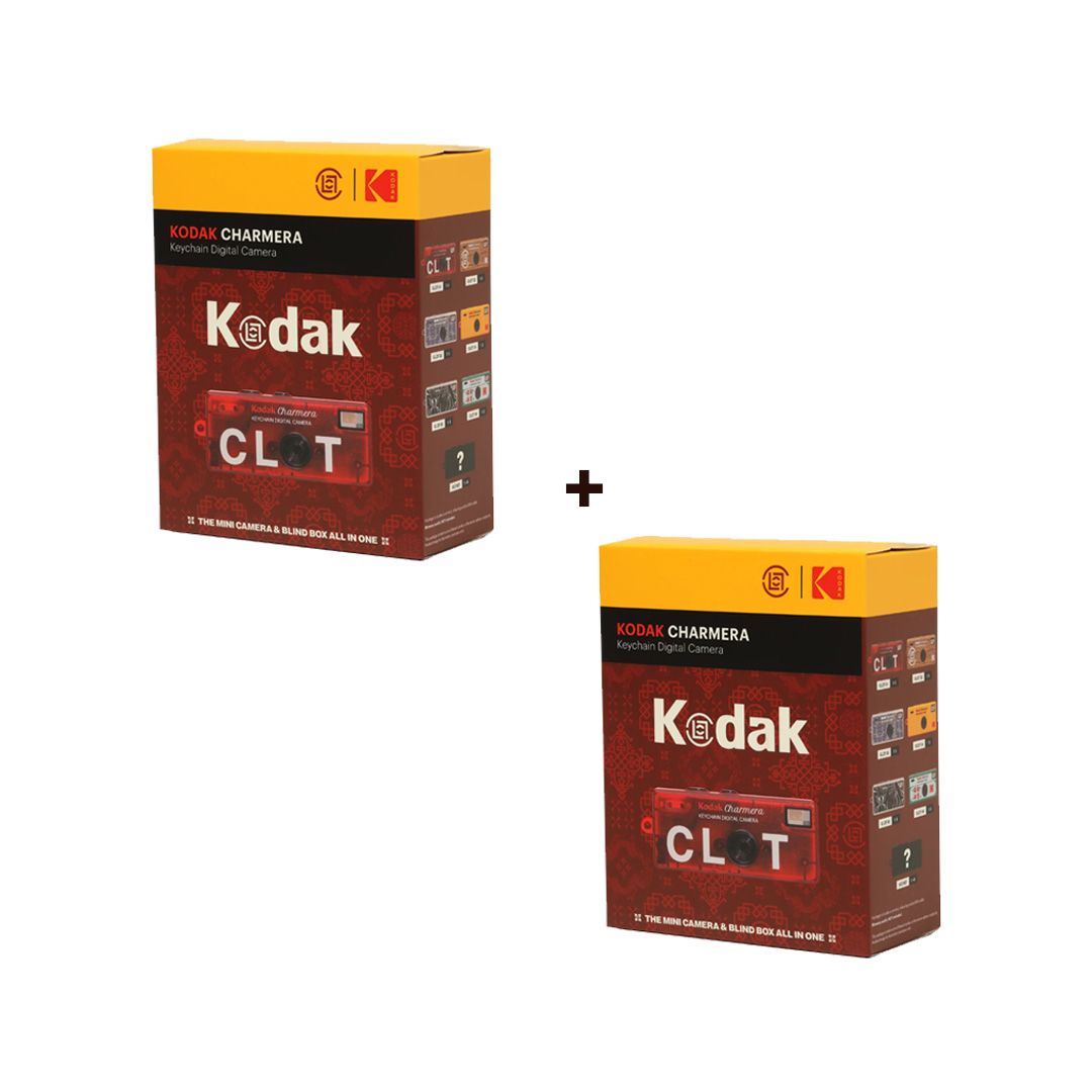 Clot X Kodak Charmera Keychain Digital Camera Blind Box (Pack of 2)