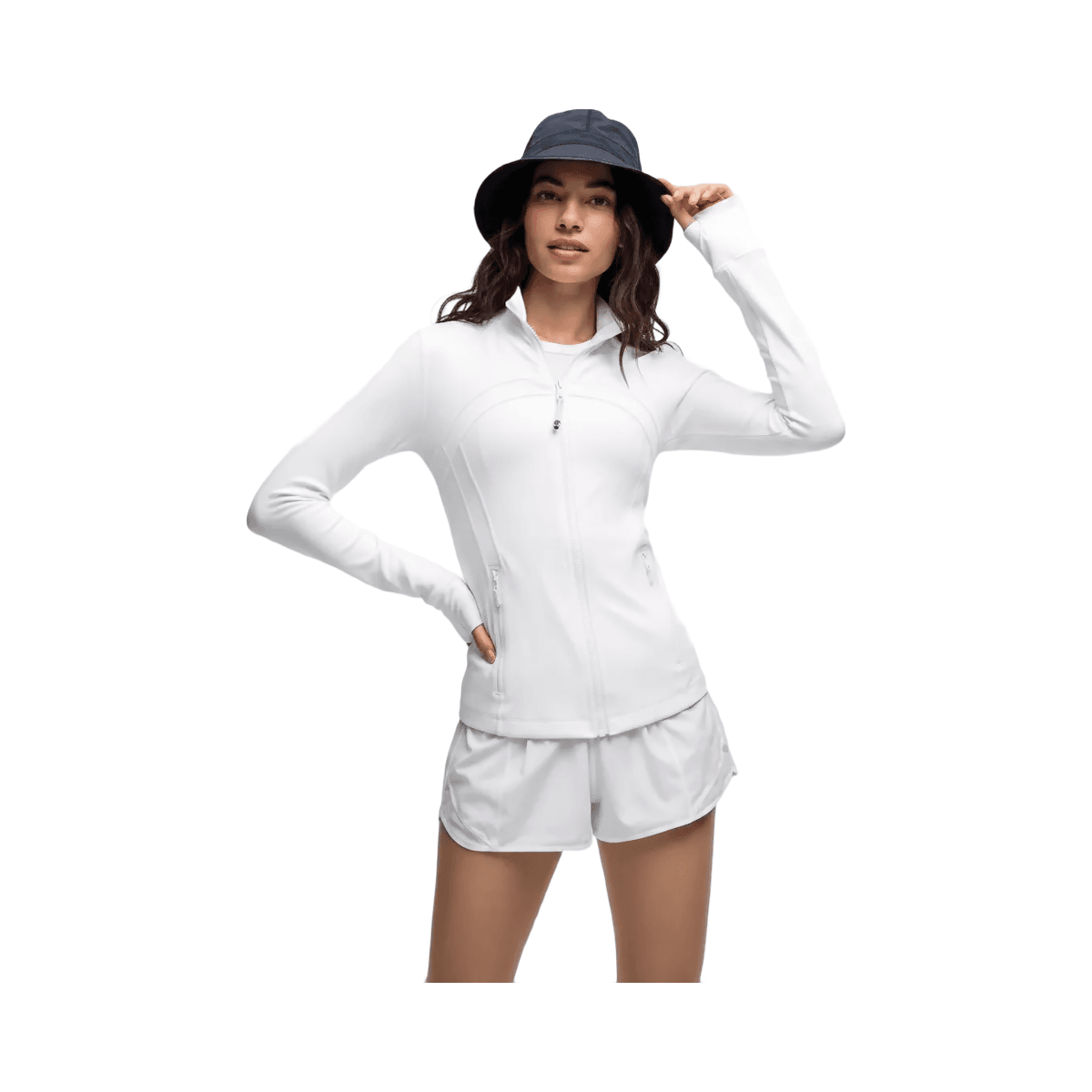 Lululemon Define Jacket Nulu White