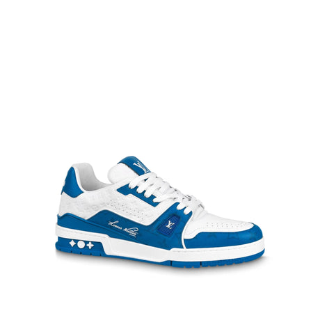 LV Trainer Sneaker "BLUE" - Dawntown