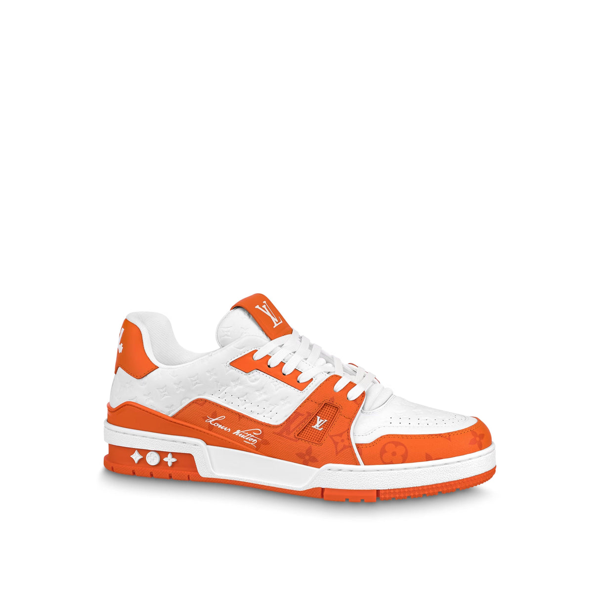 LV Trainer Sneaker "ORANGE" - Dawntown