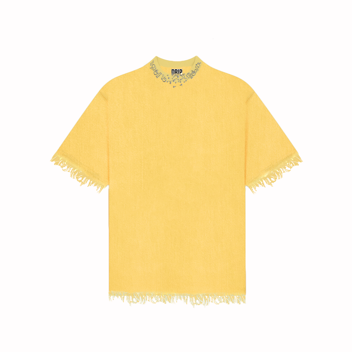 The Yellow Washed Denim Twill Tee