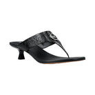 Michael Kors Anneka Patent Thong Sandal Black