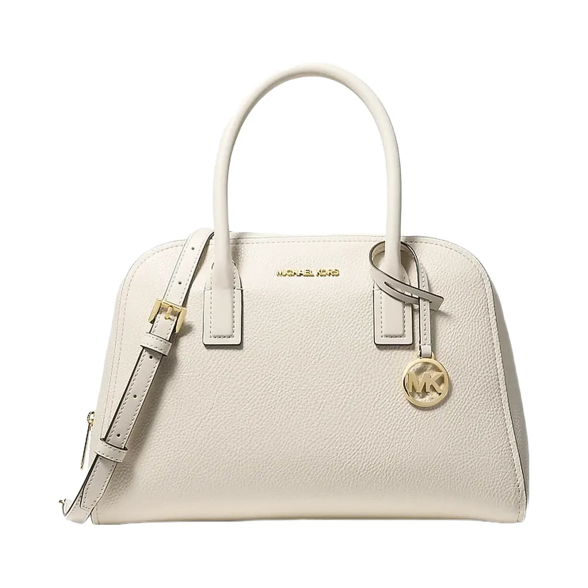Michael Kors Ashton Medium Satchel Lt Cream