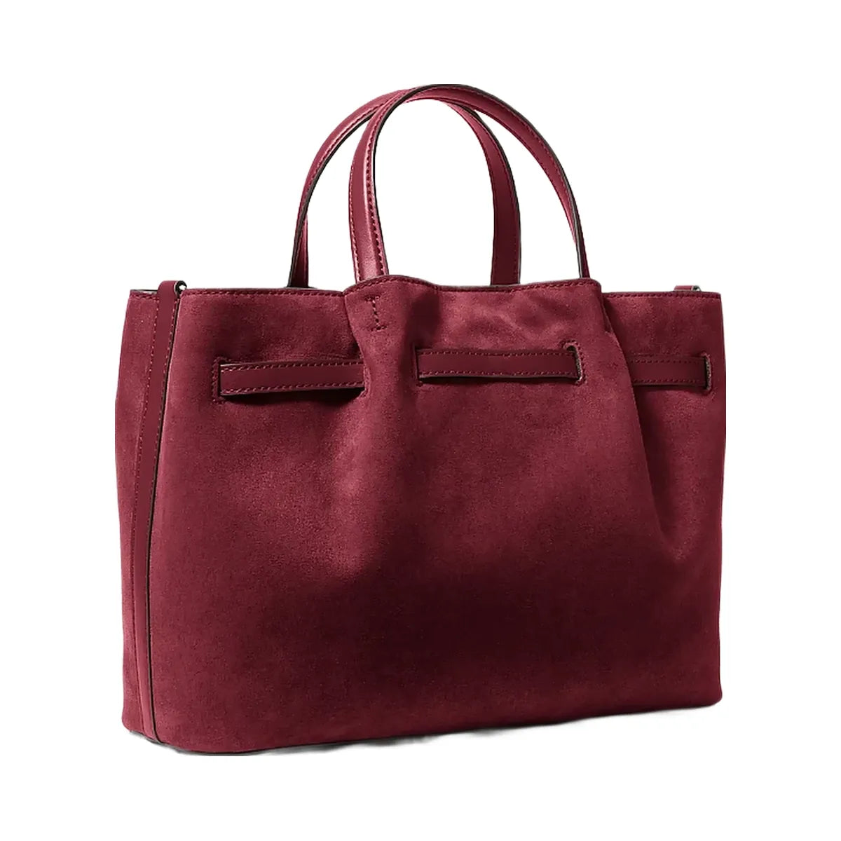 Michael Kors Carson Medium Satchel Maroon