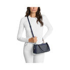 Michael Kors Cecily Small Signature Logo Shoulder Bag Admiral