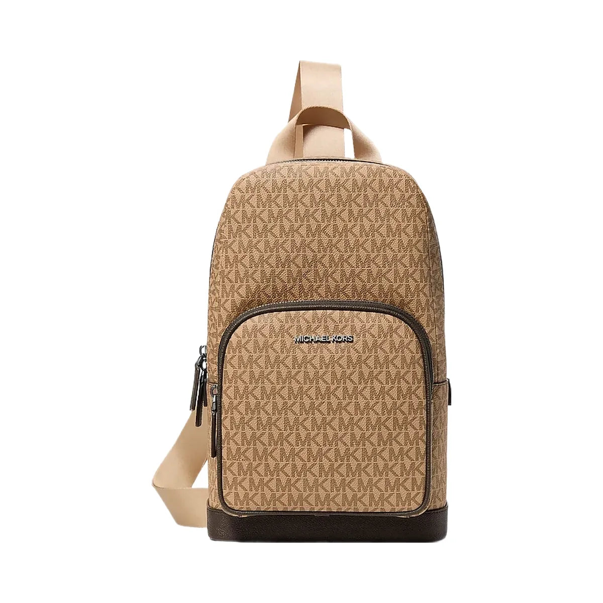 Michael Kors Cooper Logo Sling Pack Camel