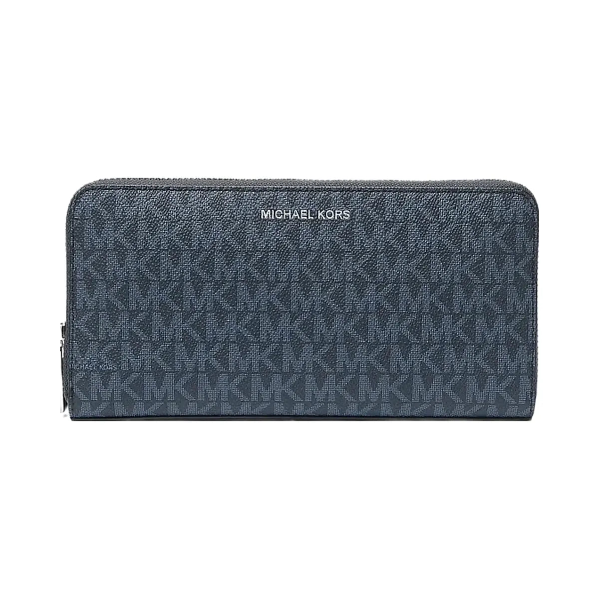 Michael Kors Cooper Logo Zip-Around Wallet Admrl/Plblue