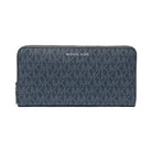 Michael Kors Cooper Logo Zip-Around Wallet Admrl/Plblue