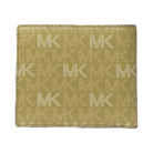 Michael Kors Cooper Printed Signature Logo Billfold Wallet Oregano