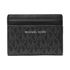 Michael Kors Cooper Signature Logo Bi-Fold Wallet Black