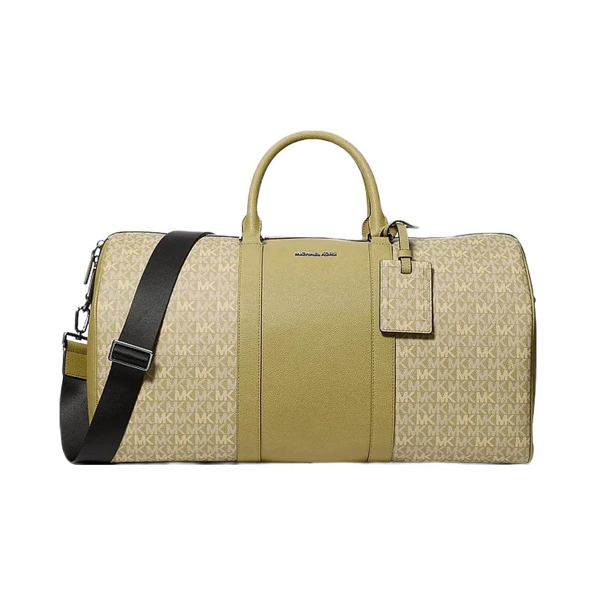 Michael Kors Cooper Signature Logo Duffel Bag Oregano