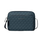 Michael Kors Cooper Signature Logo Flight Bag Admrl/Plblue