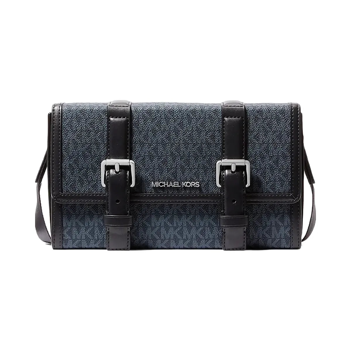 Michael Kors Cooper Signature Logo Trunk Crossbody Bag Admrl/Plblue
