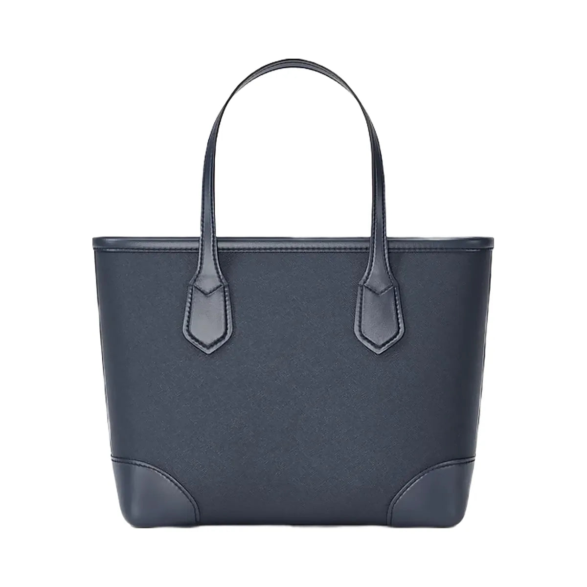 Michael Kors Eva Extra-Small Saffiano Leather Convertible Tote Bag Navy