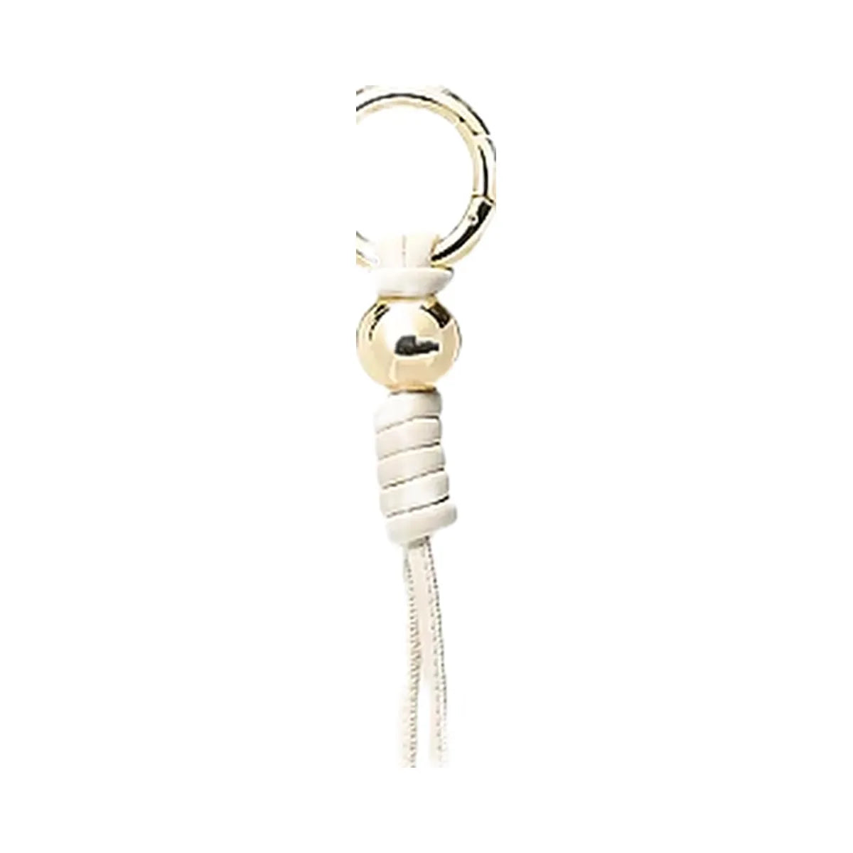 Michael Kors Gold-Tone Knot Bag Charm Lt Cream