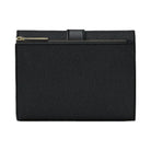 Michael Kors Greenwich Medium Saffiano Leather Trifold Wallet Black
