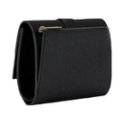 Michael Kors Greenwich Medium Saffiano Leather Trifold Wallet Black