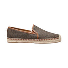Michael Kors Hastings Signature Logo Slip-On Espadrille Brown