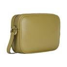 Michael Kors Jet Set Large Pebbled Leather Camera Crossbody Bag Oregano