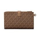 Michael Kors Jet Set Large Signature Logo Wristlet Camel