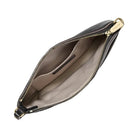 Michael Kors Jet Set Medium Pebbled Leather Wristlet Black