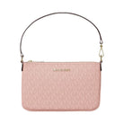 Michael Kors Jet Set Small Signature Logo Convertible Wristlet Powder Blush