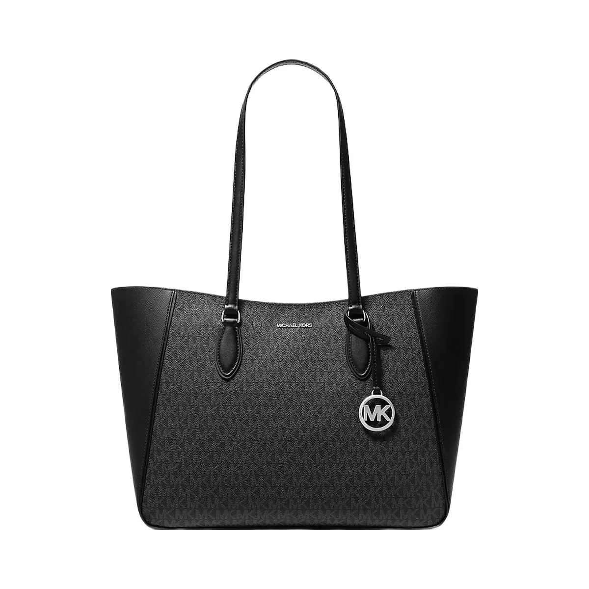 Michael Kors Jet Set Travel Large 3-in-1 Signature Logo Tote Bag Black