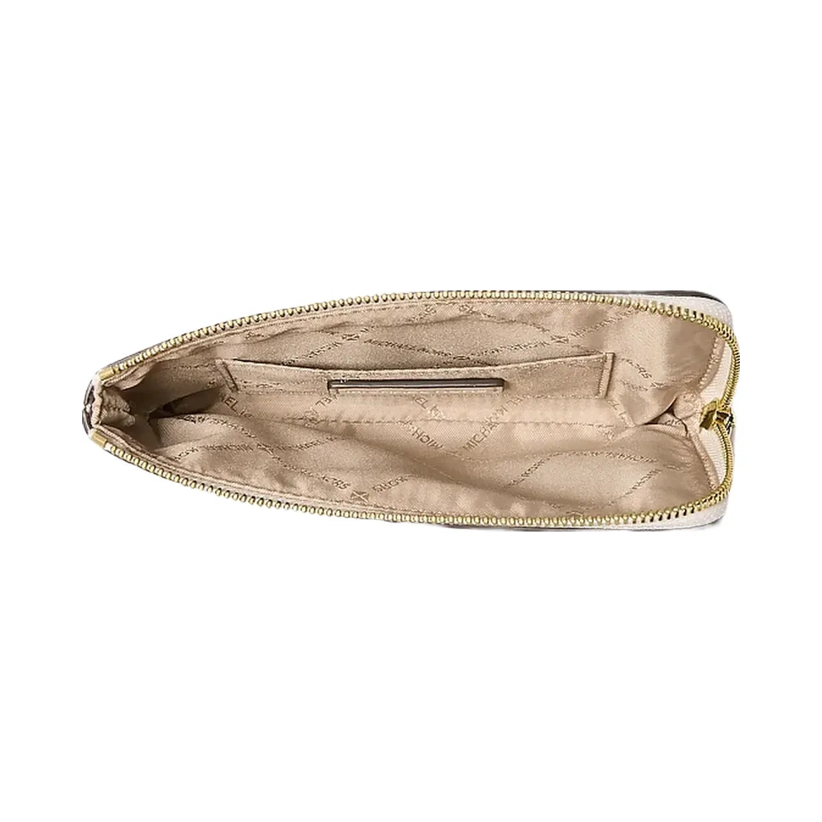 Michael Kors Jet Set Travel Small Floral Printed Wristlet Lt Cream