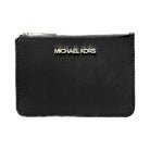Michael Kors Jet Set Travel Small Saffiano Leather Coin Pouch Black