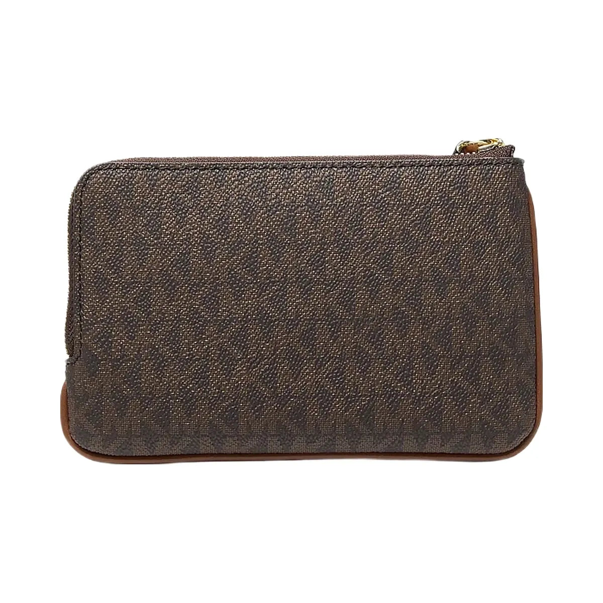 Michael Kors Jet Set Travel Small Signature Logo Wristlet Brown