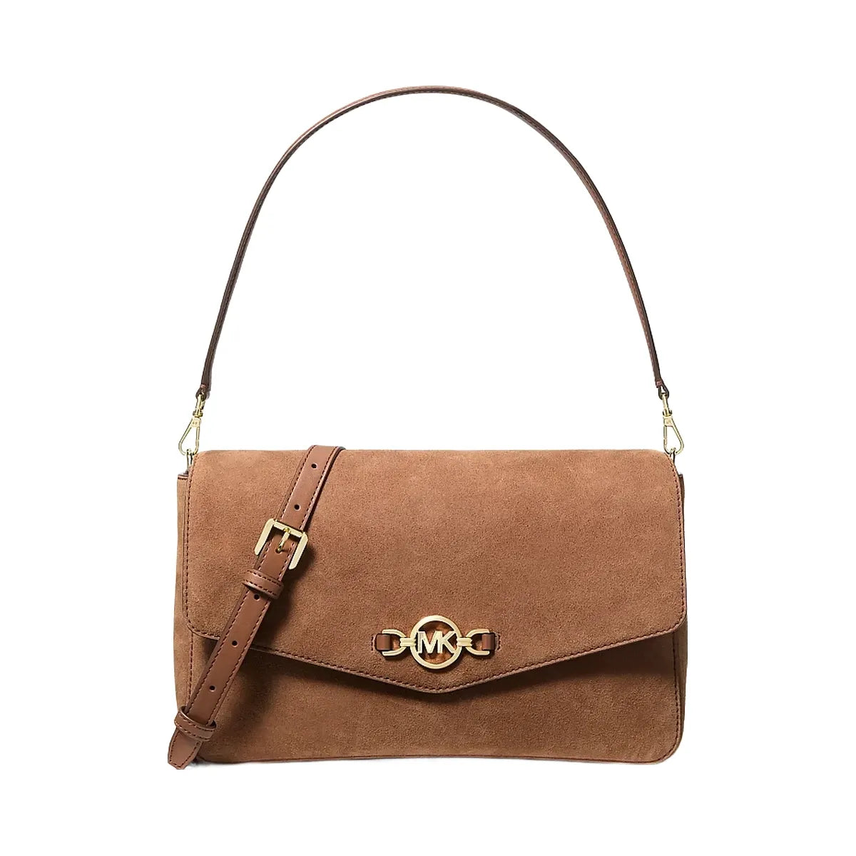 Michael Kors Kacey Large Convertible Crossbody Bag Luggage